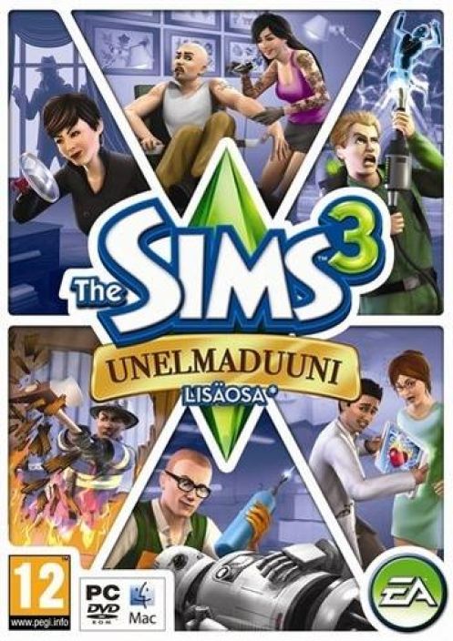 Sims 3 Unelmaduuni Kaytetty Pc Suomi manuaali kunto mintissa