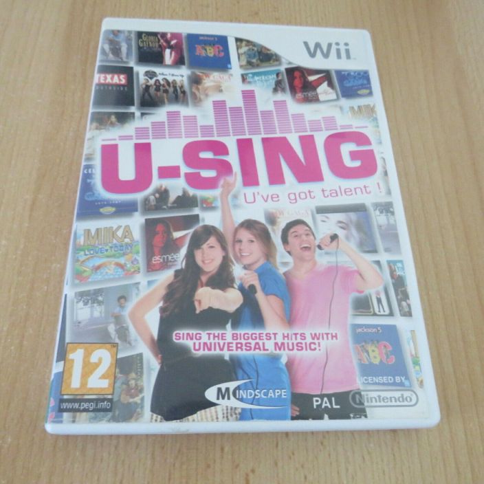 U-Sing kaytetty Wii
