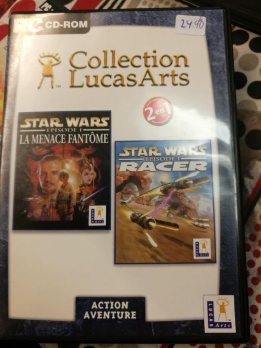 Collection Lucasarts kaytetty PC Kuoret Ranskaksi