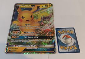 Pikachu GX SM232 Iso Kortti DMG