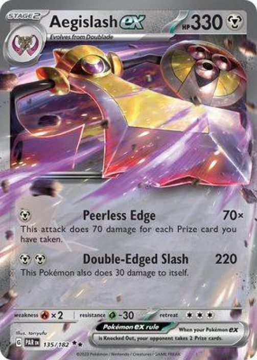Aegislash ex 135/182 EX Kunto: Excellent