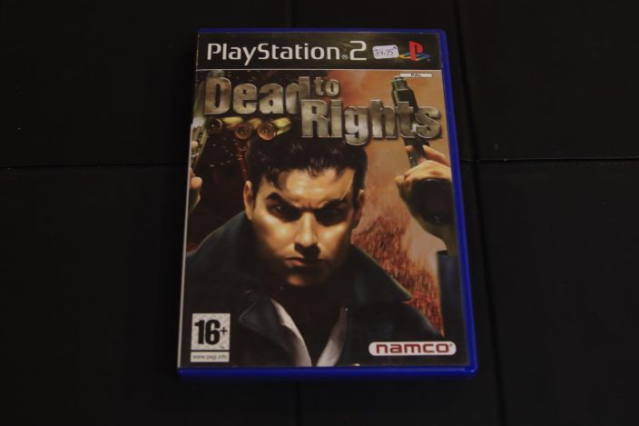 Dead to rights kaytetty PS2 NAMCO
