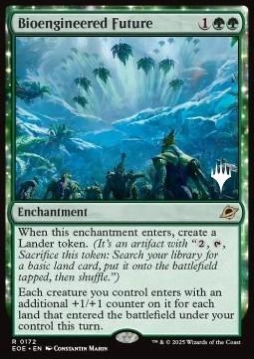 Bioengineered Future Foil Promo Kunto: Near Mint