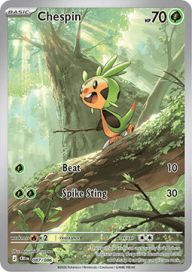 Chespin 087/086 NM