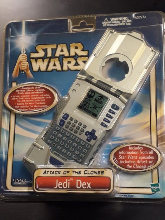 Star Wars Attack of the Clones Jedi Dex Boxed