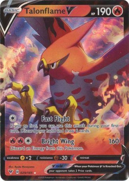Talonflame V 025/185 Kunto: NM/M