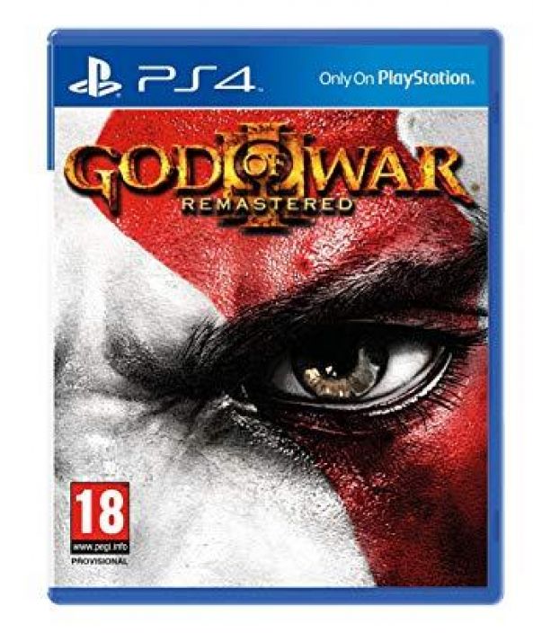God of War III Remastered PS4 Kaytetty