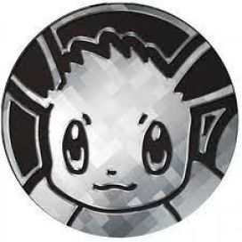 Pokemon Kolikko Eevee Silver