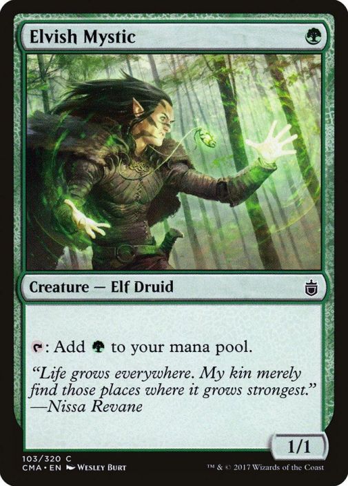 Elvish Mystic 103/320C EX Kunto EX