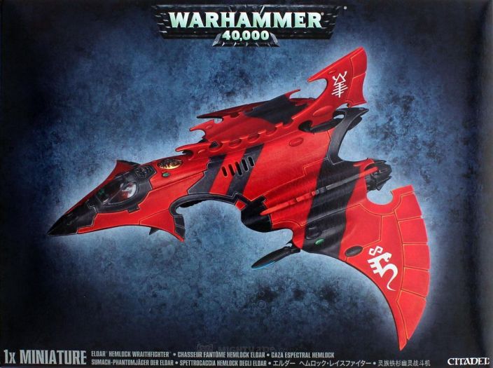 Warhammer 40,000 Eldar Hemlock Wraithfighter