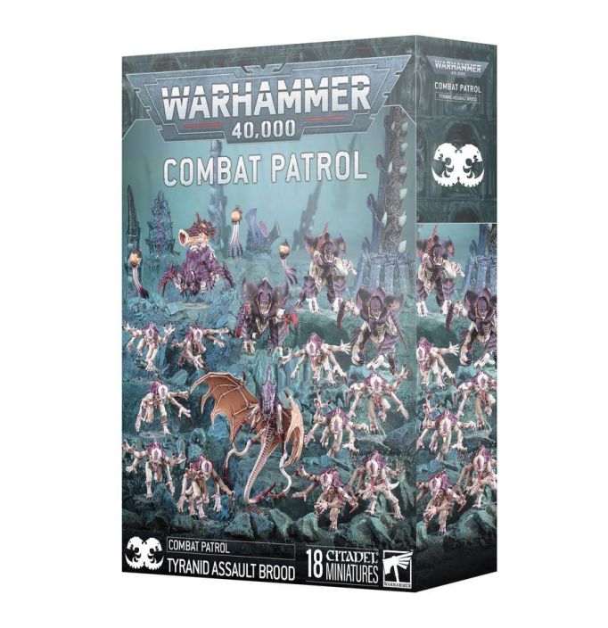 Warhammer 40K Combat Patrol Tyranid Assault Brood 2025 Julkaisupaiva: 9.8.2025