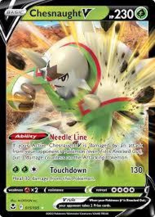 Chesnaught V 015/195 Kunto: Near Mint