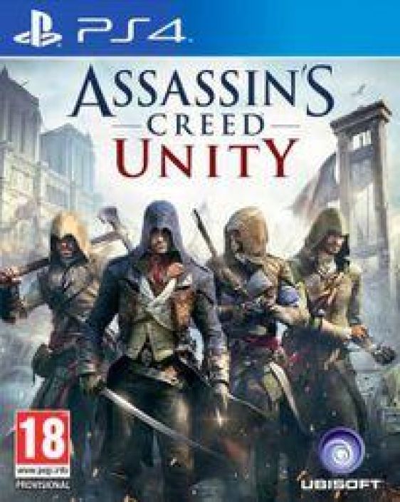 Assassin's Creed Unity kaytetty PS4