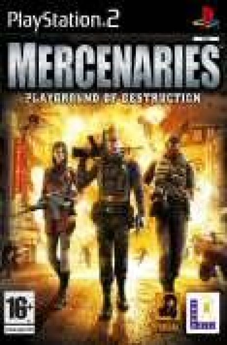 Mercenaries kaytetty PS2