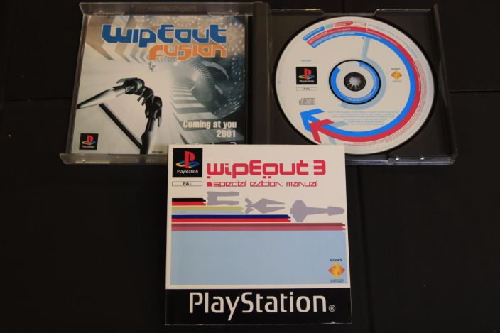 Wipeout 3 special edition kaytetty PS1