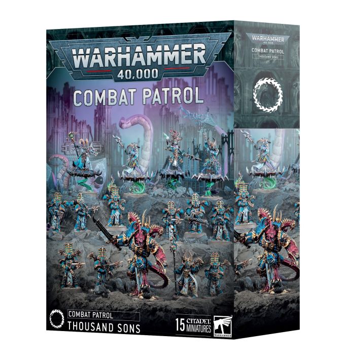40K COMBAT PATROL THOUSAND SONS - uusi- Julkaisu 31/5