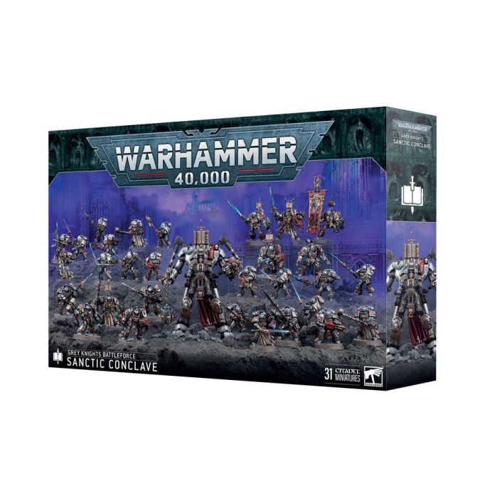 Warhammer 40K Grey Knights Battleforce Sanctic Conclave 190