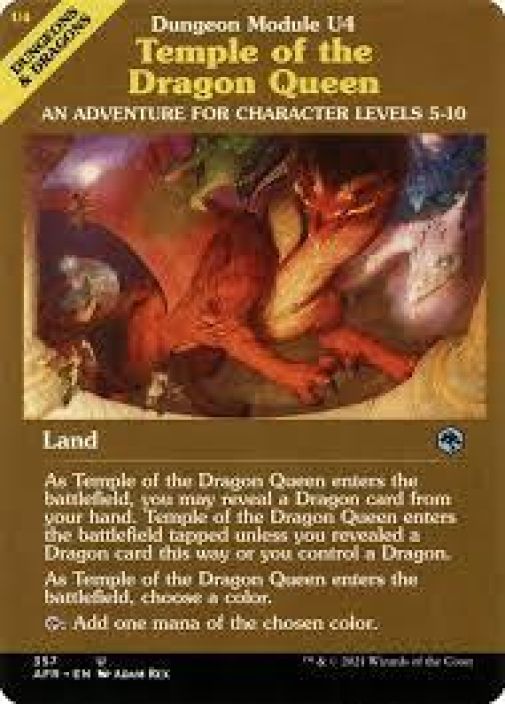 Temple of the Dragon Queen Kunto: NM