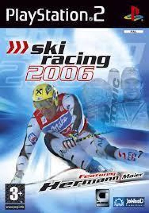 Ski racing 2006 Featuring Kalle Palander kaytetty PS2 Kalle Palander kansilla