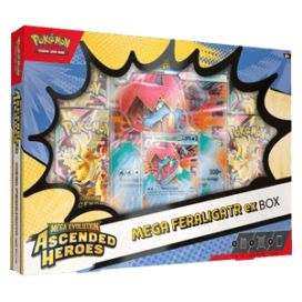 Ascended Heroes Mega Feraligatr ex Box