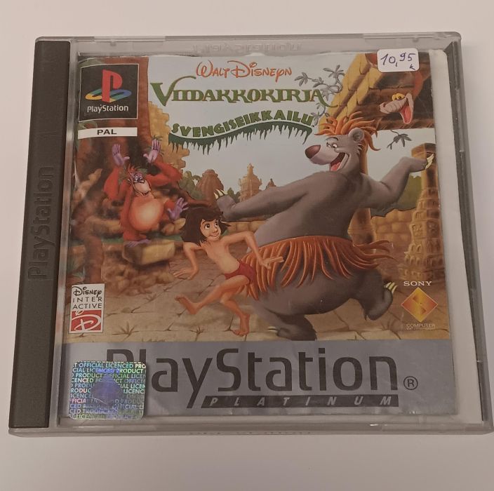 Disneyn Viidakkokirja - Svengiseikkailu (Platinum) Kaytetty PS1