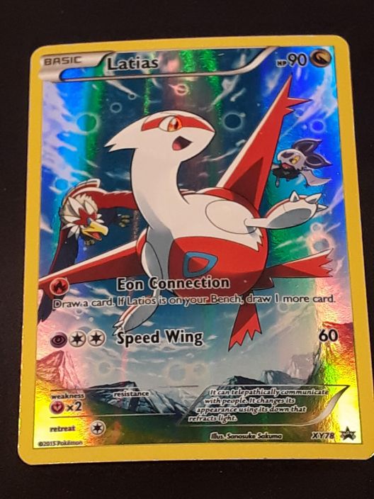 Latias XY78 Blackstar Promo Kunto: Good