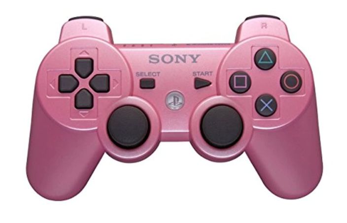 Dualshock vaaleanpunainenPS3 kaytetty