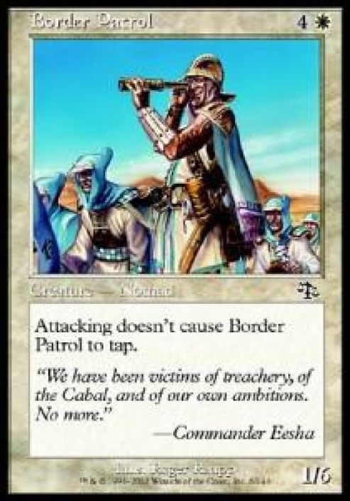 Border Patrol Kunto: Near Mint