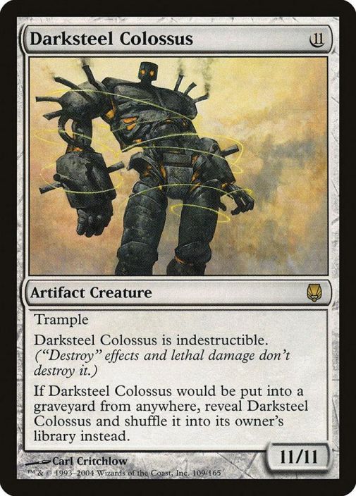 Darksteel Colossus Kunto: Played