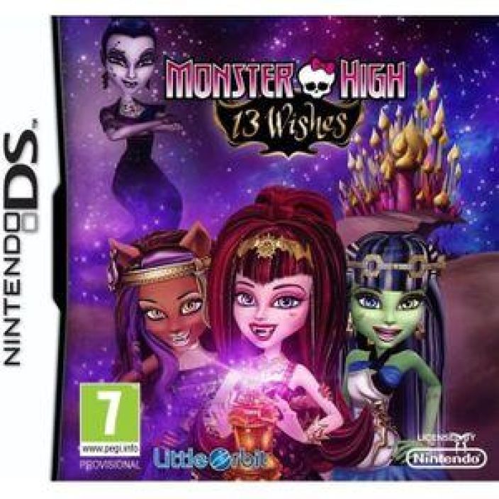 Monster High 13 Wishes DS kaytetty
