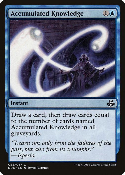Accumulated Knowledge 035/067 NM Kunto NM