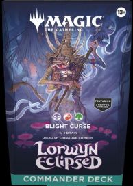 MTG Lorwyn Eclipsed Commander Deck Blight Curse
