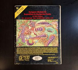 Dungeon Module S3 Expedition to the Barrier Peaks