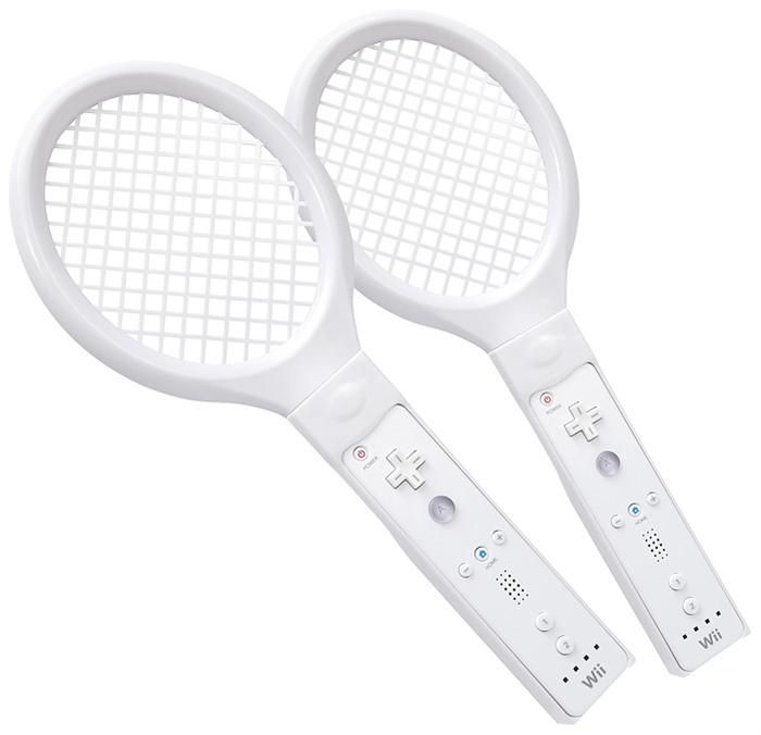 Wii Tennis Racket Kaytetty Vari - Musta