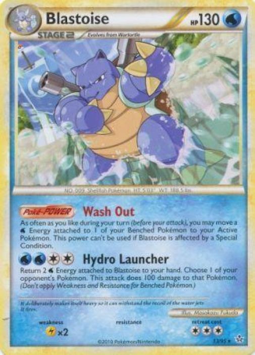 Blastoise 13/95 Kunto: Damaged 