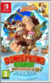 Donkey Kong Country tropical freeze Nintendo Switch Käytetty