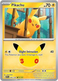 Pikachu 036/128 30th Celebration NM