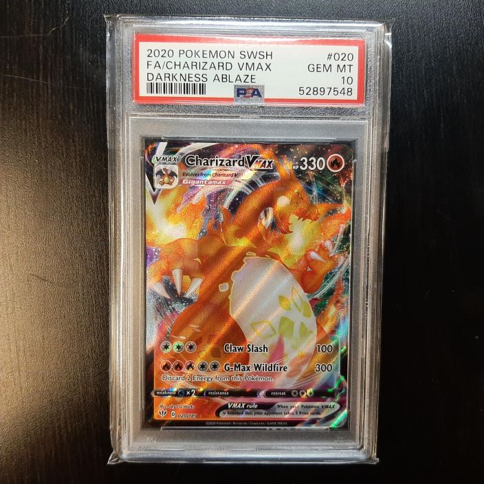 Pokemon SWSH FA/CHARIZARD VMAX PSA 10 PSA 42088280