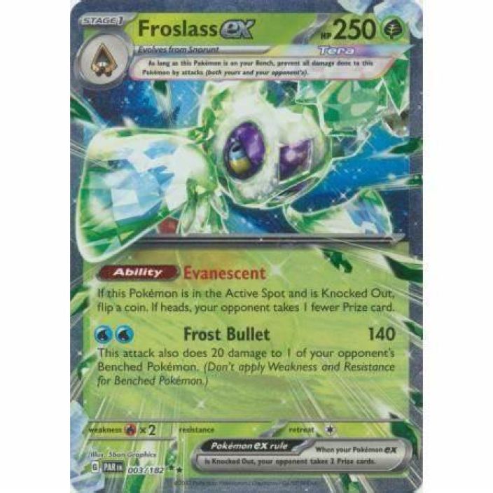 Froslass ex 003/182 Kunto: Near Mint