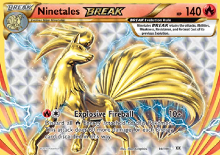 Ninetales break kunto:near mint