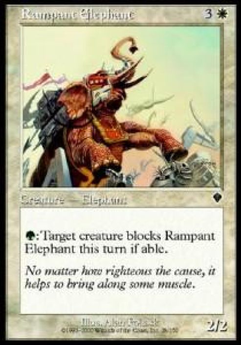 rampant elephant kunto:excellent
