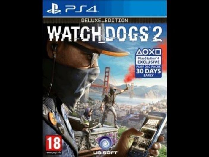 Watch Dogs 2 deluxe editionkaytetty PS4