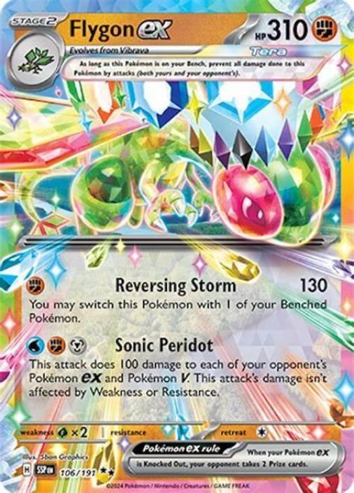 Flygon ex 106/191 Kunto: Near Mint