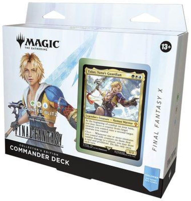MTG Final Fantasy Commander Deck Counter Blitz / Final Fantasy X / Tidus Julkaisupaiva: 6.6.2025
