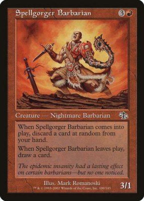 Spellgorger Barbarian Kunto EX