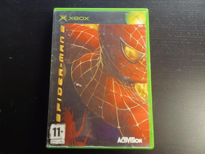 Spiderman 2 XBOX Kaytetty Manuaali loytyy eli CIB