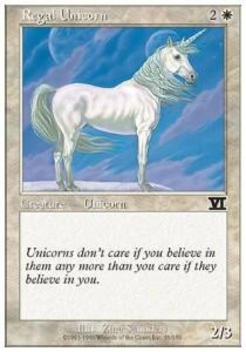Regal Unicorn Kunto: Near Mint
