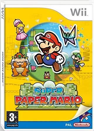 Super Paper Mario kaytetty Wii PAL