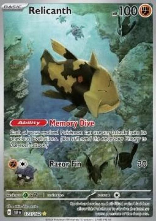 Relicanth 173/162 Kunto: Near Mint