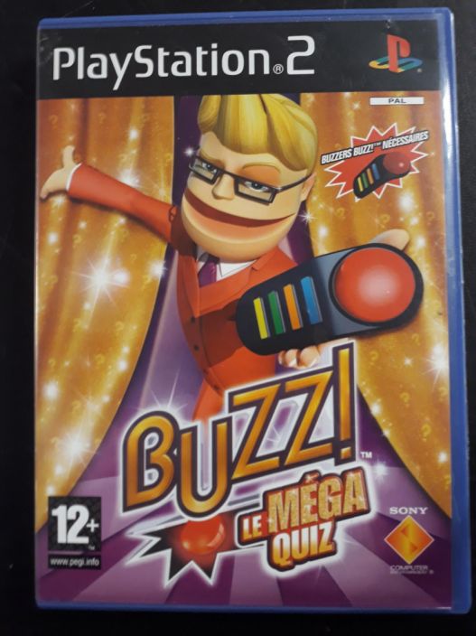Buzz Le Megaquiz kaytetty PS2
